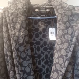 Coach bathrobe